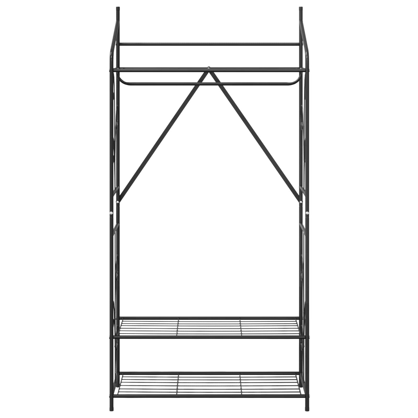 vidaXL Ανοιχτή Ντουλάπα Μονόχρωμο