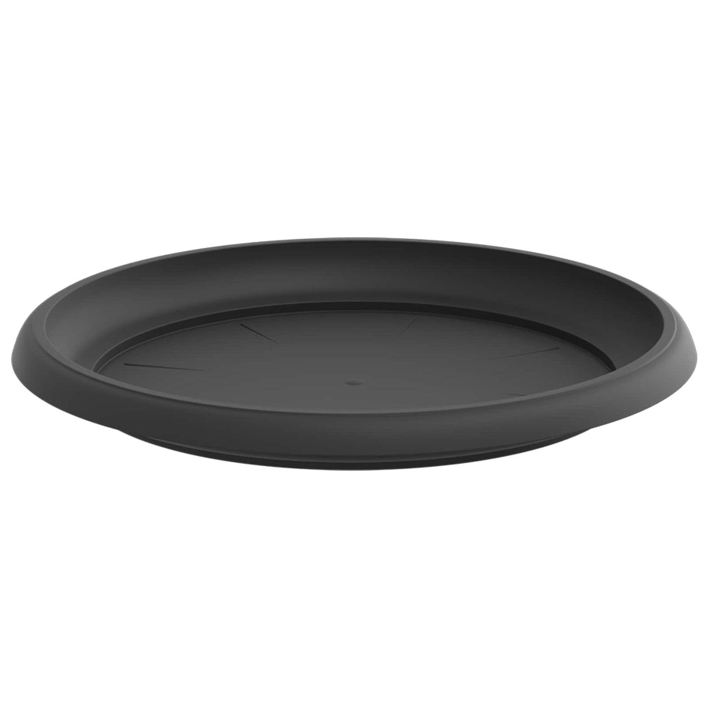vidaXL Γλάστρες φυτών 6 pcs Μαύρο Ø 26 x 21.5 εκ Πλαστικό