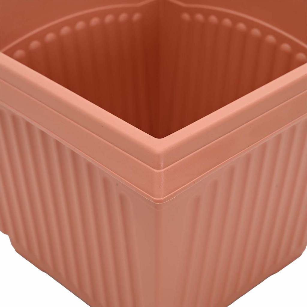 vidaXL Γλάστρες φυτών 6 pcs Κεραμιδί 33 x 33 x 26 εκ Πλαστικό