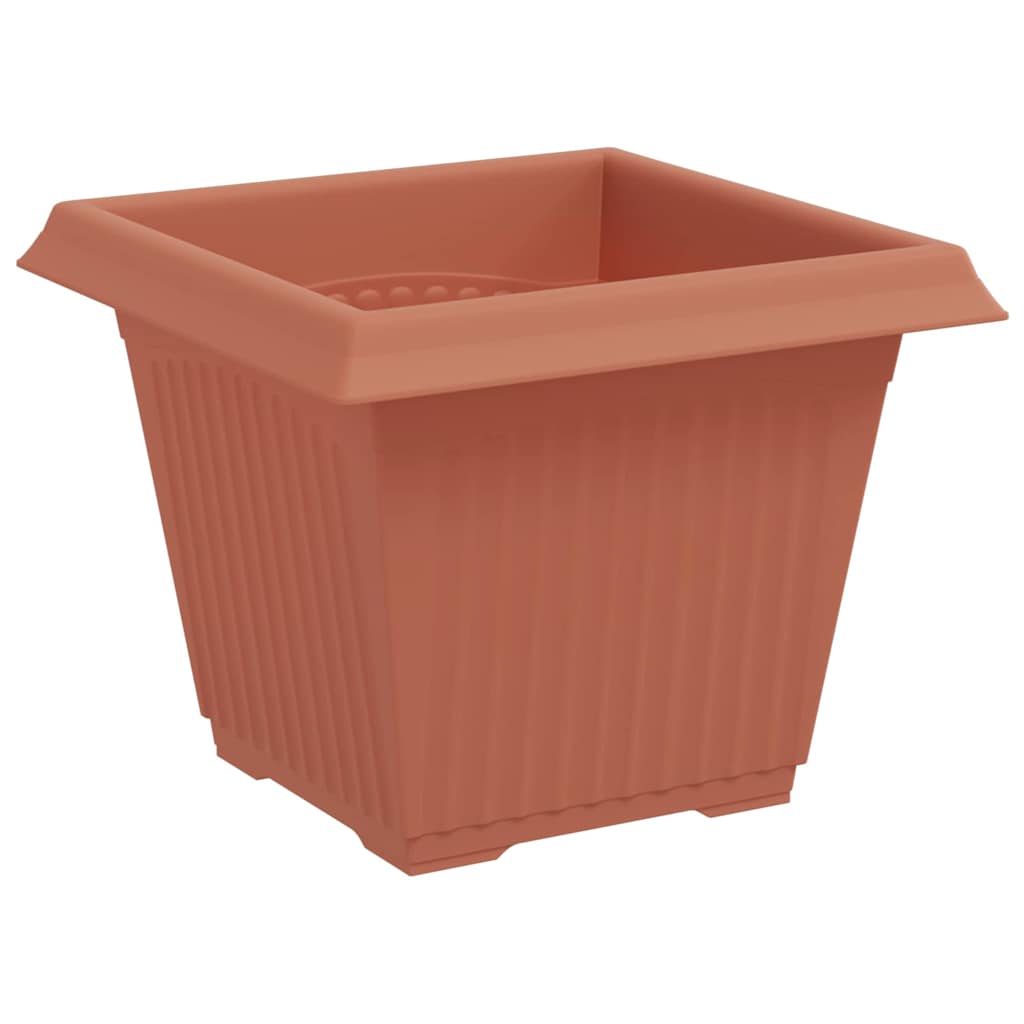 vidaXL Γλάστρες φυτών 6 pcs Κεραμιδί 33 x 33 x 26 εκ Πλαστικό