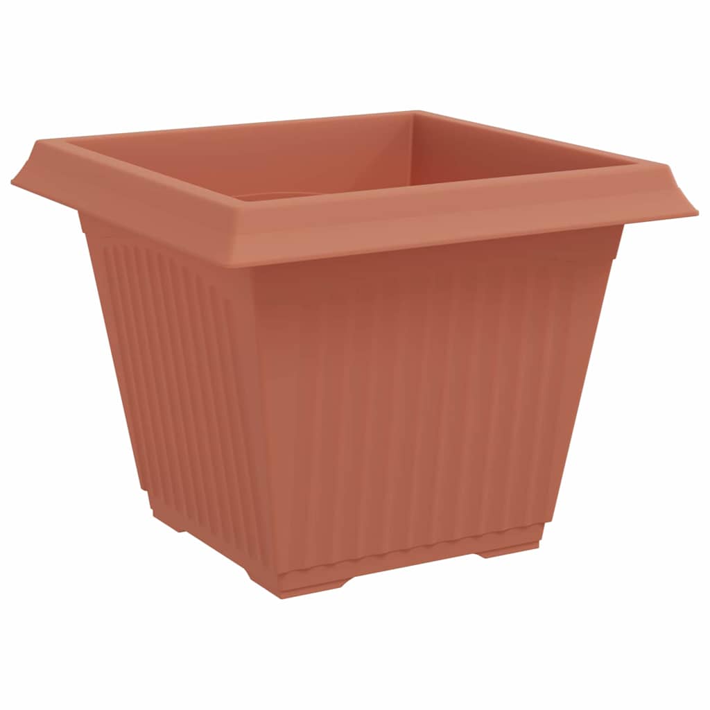 vidaXL Γλάστρες φυτών 6 pcs Κεραμιδί 43 x 43 x 33,5 εκ Πλαστικό