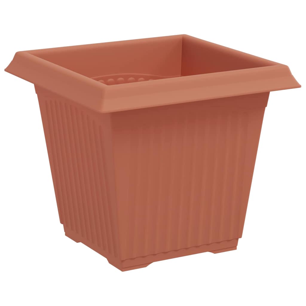 vidaXL Γλάστρες φυτών 24 pcs Κεραμιδί 16 x 16 x 14 εκ Πλαστικό
