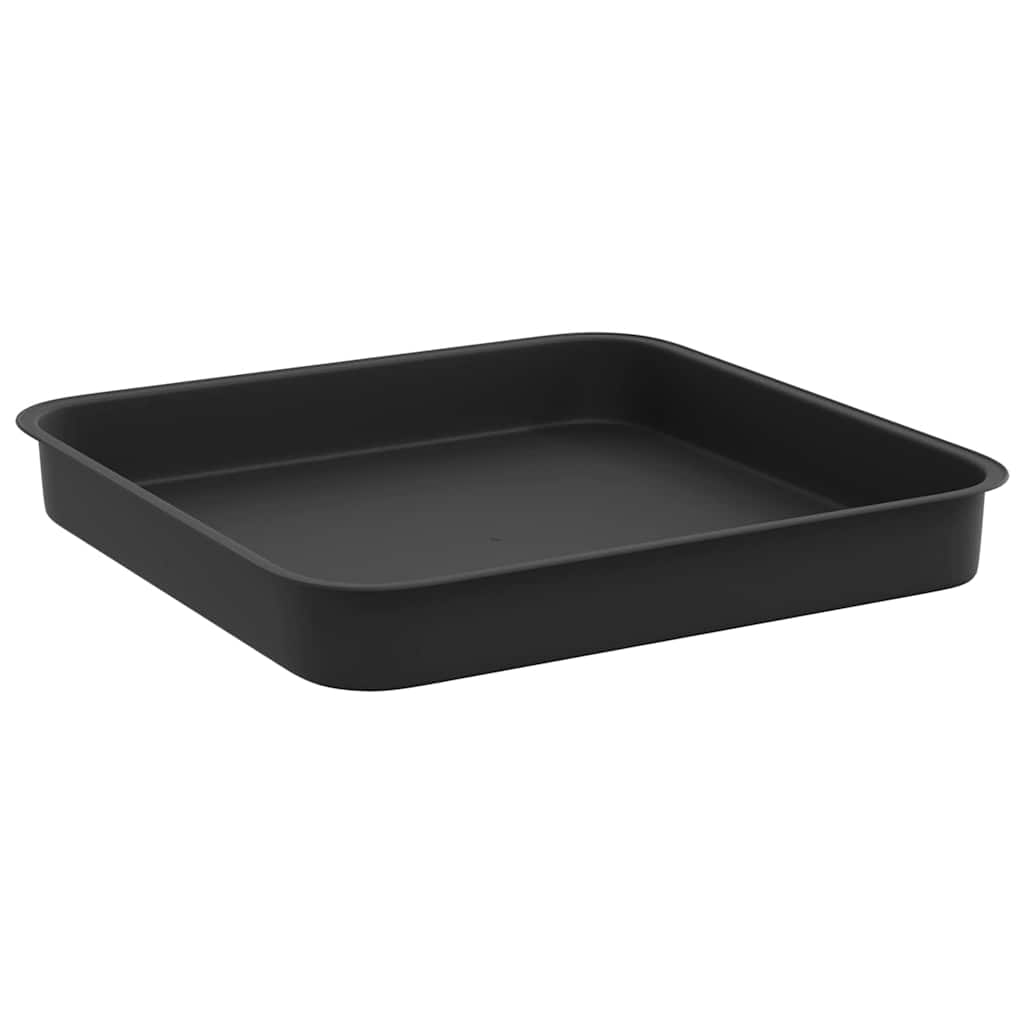 vidaXL Γλάστρες φυτών 24 pcs Μαύρο 16 x 16 x 14 εκ Πλαστικό