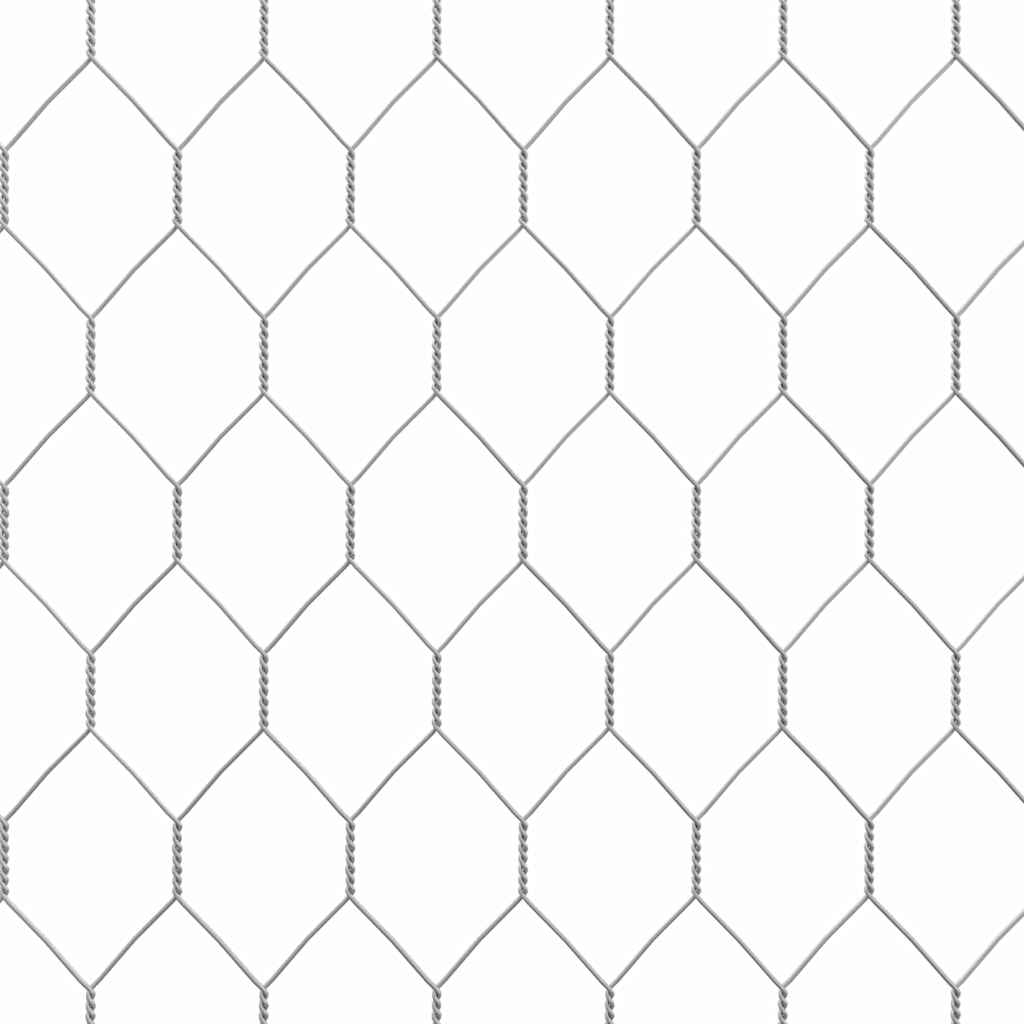 vidaXL Κλουβί για κότες Ασημί 200x170x177εκ Επικαλυμμένος Χάλυβας