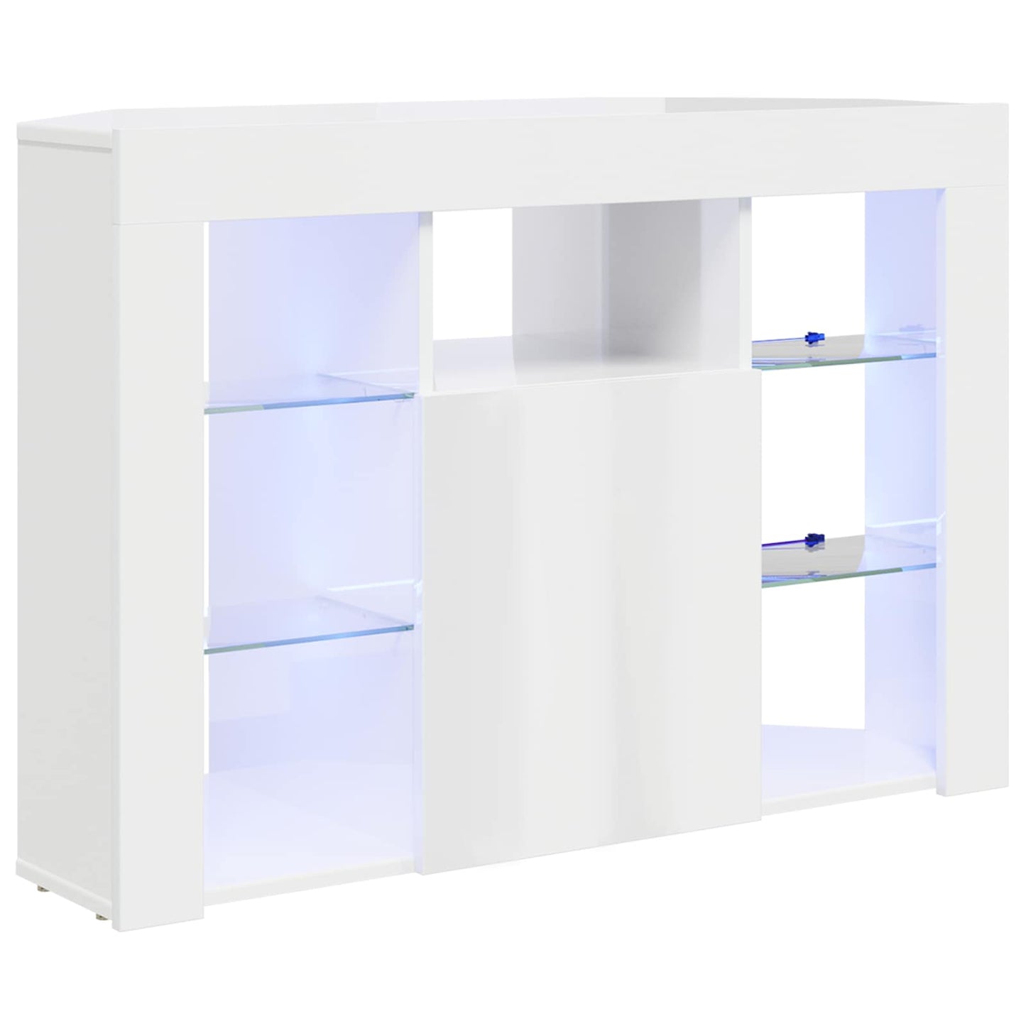 vidaXL Γωνιακός LED Τηλεοπτικός Κάμπινγκ 100x40x68εκ.