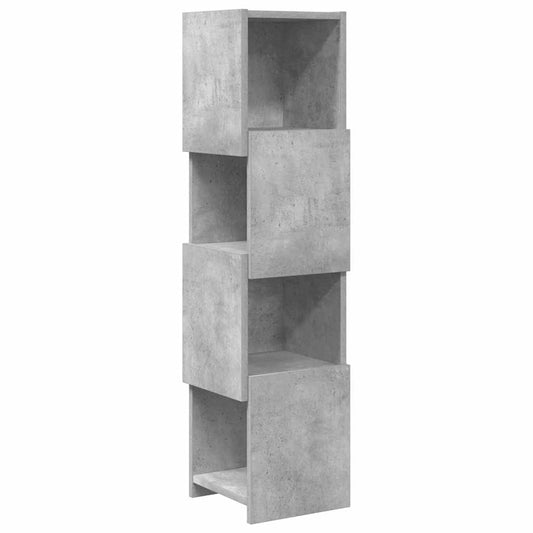 vidaXL Γωνιακό Ντουλάπι Σκυρόδεμα Γκρι 25,5x25x102εκ
