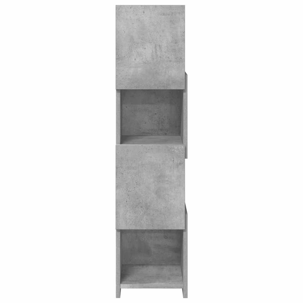 vidaXL Γωνιακό Ντουλάπι Σκυρόδεμα Γκρι 25,5x25x102εκ
