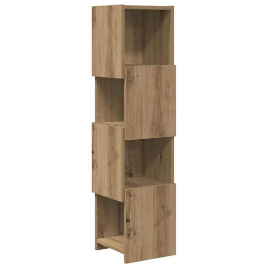 vidaXL Γωνιακό Ντουλάπι Artisan Oak 25,5x25x102εκ Επεξεργασμένο ξύλο