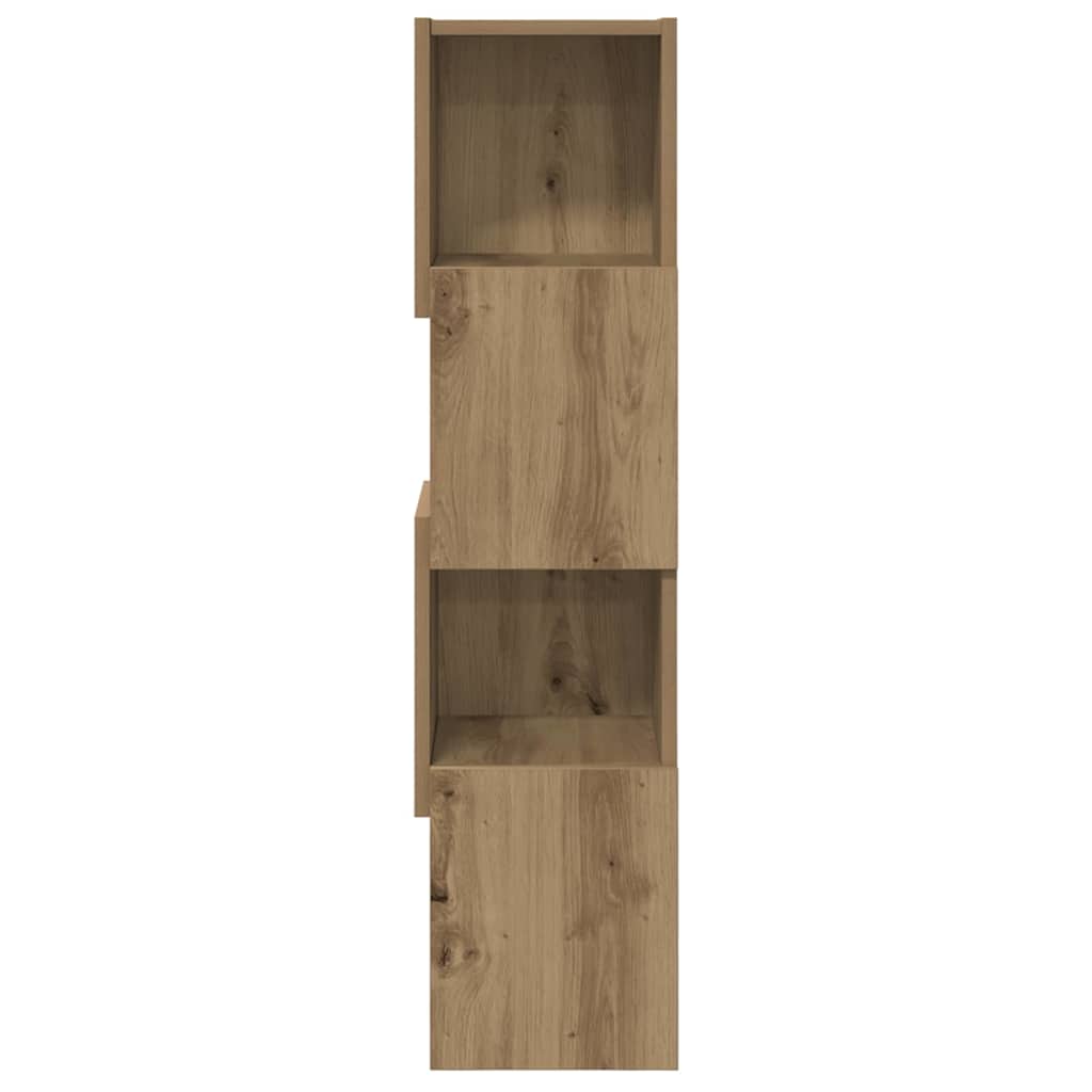 vidaXL Γωνιακό Ντουλάπι Artisan Oak 25,5x25x102εκ Επεξεργασμένο ξύλο