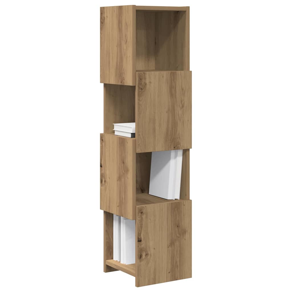 vidaXL Γωνιακό Ντουλάπι Artisan Oak 25,5x25x102εκ Επεξεργασμένο ξύλο