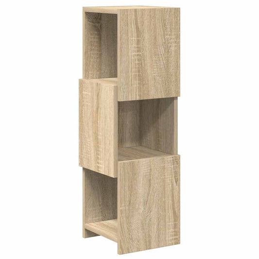 vidaXL Γωνιακό Ντουλάπι Δρύς Sonoma 25,5x25x80εκ Επεξεργασμένο ξύλο
