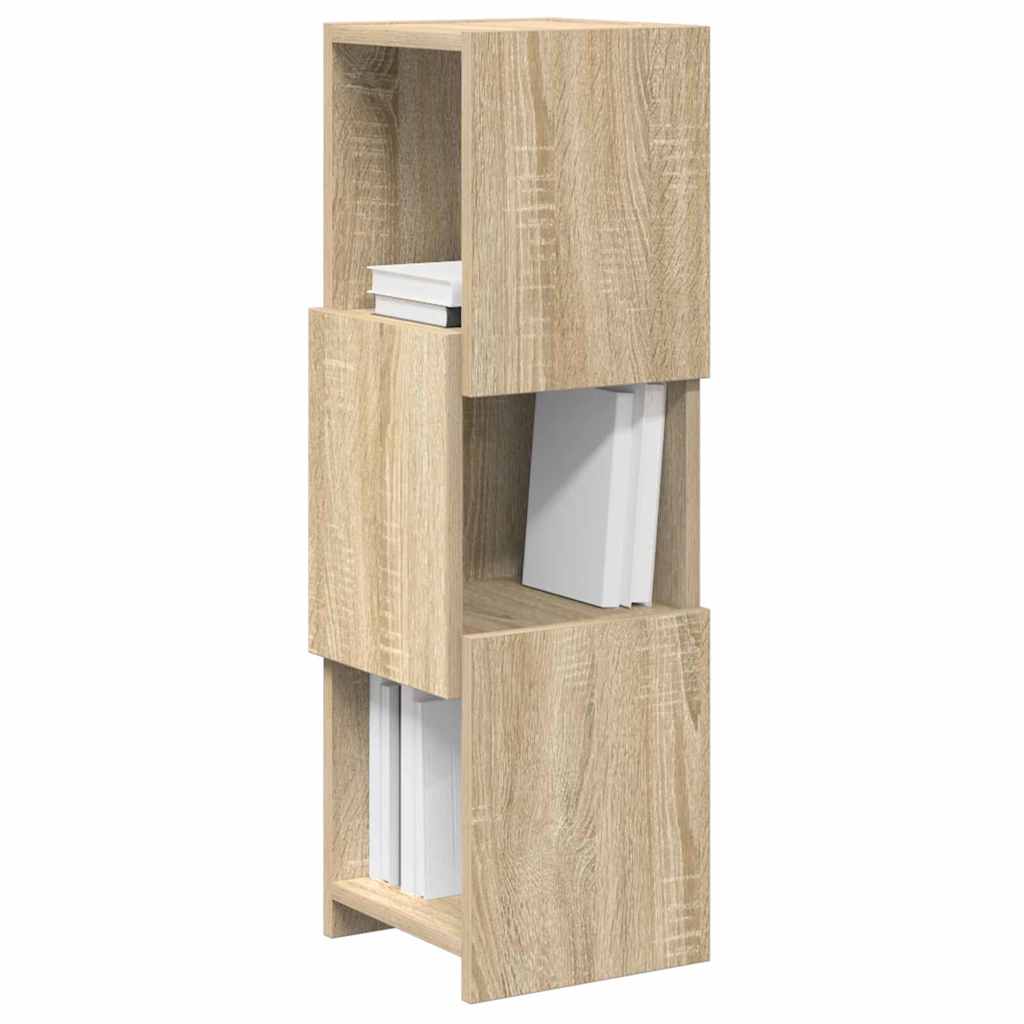 vidaXL Γωνιακό Ντουλάπι Δρύς Sonoma 25,5x25x80εκ Επεξεργασμένο ξύλο