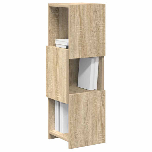 vidaXL Γωνιακό Ντουλάπι Δρύς Sonoma 25,5x25x80εκ Επεξεργασμένο ξύλο
