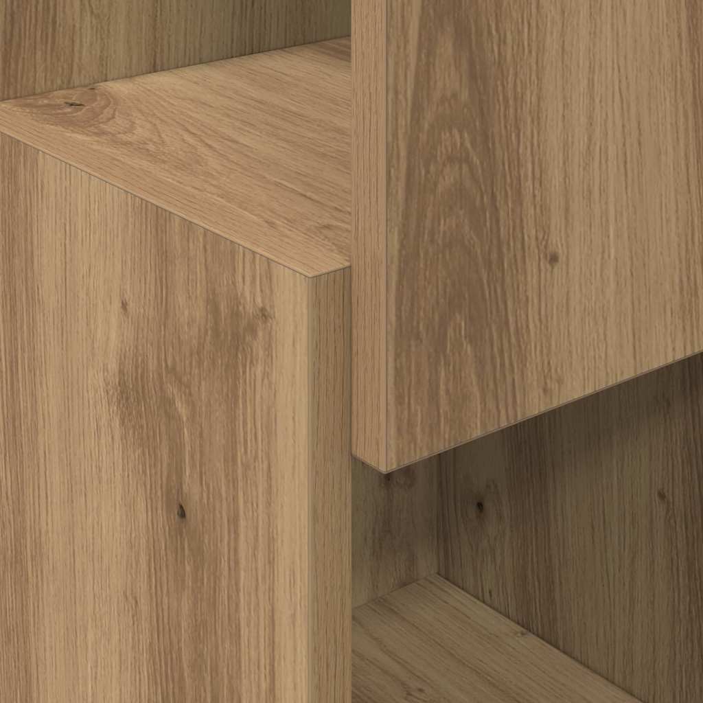 vidaXL Γωνιακό Ντουλάπι Artisan Oak 25,5x25x80εκ Επεξεργασμένο ξύλο