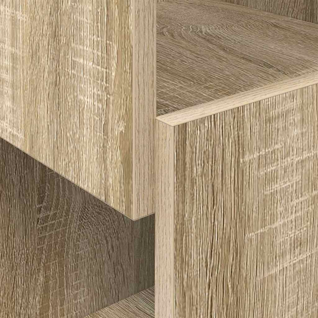 vidaXL Γωνιακό Ντουλάπι Δρύς Sonoma 25,5x25x55εκ Επεξεργασμένο ξύλο