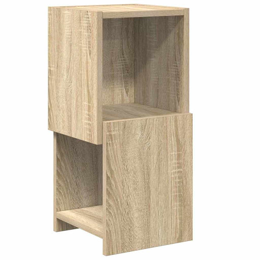 vidaXL Γωνιακό Ντουλάπι Δρύς Sonoma 25,5x25x55εκ Επεξεργασμένο ξύλο