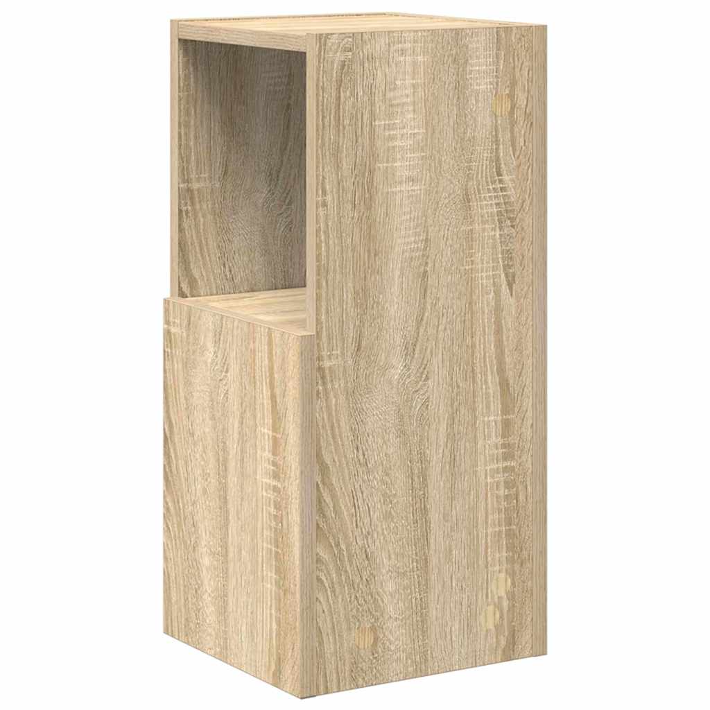 vidaXL Γωνιακό Ντουλάπι Δρύς Sonoma 25,5x25x55εκ Επεξεργασμένο ξύλο