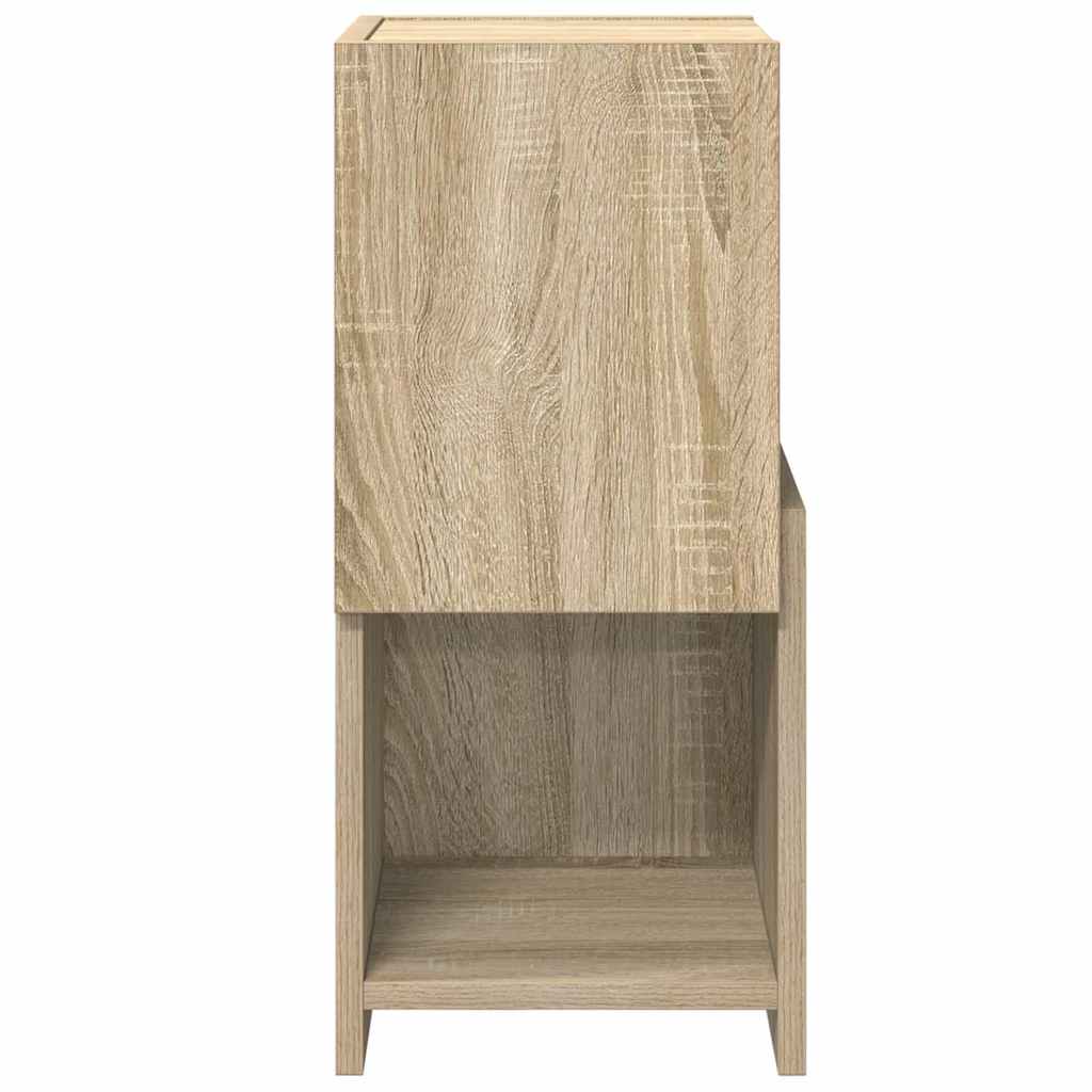 vidaXL Γωνιακό Ντουλάπι Δρύς Sonoma 25,5x25x55εκ Επεξεργασμένο ξύλο