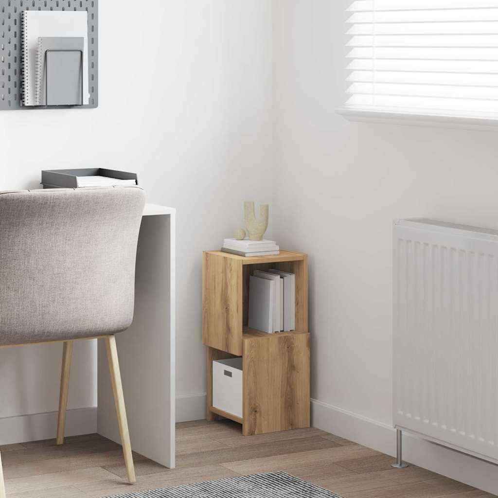 vidaXL Γωνιακό Ντουλάπι Artisan Oak 25,5x25x55εκ Επεξεργασμένο ξύλο