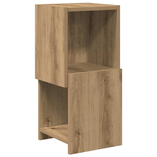 vidaXL Γωνιακό Ντουλάπι Artisan Oak 25,5x25x55εκ Επεξεργασμένο ξύλο