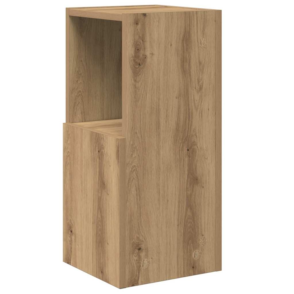 vidaXL Γωνιακό Ντουλάπι Artisan Oak 25,5x25x55εκ Επεξεργασμένο ξύλο