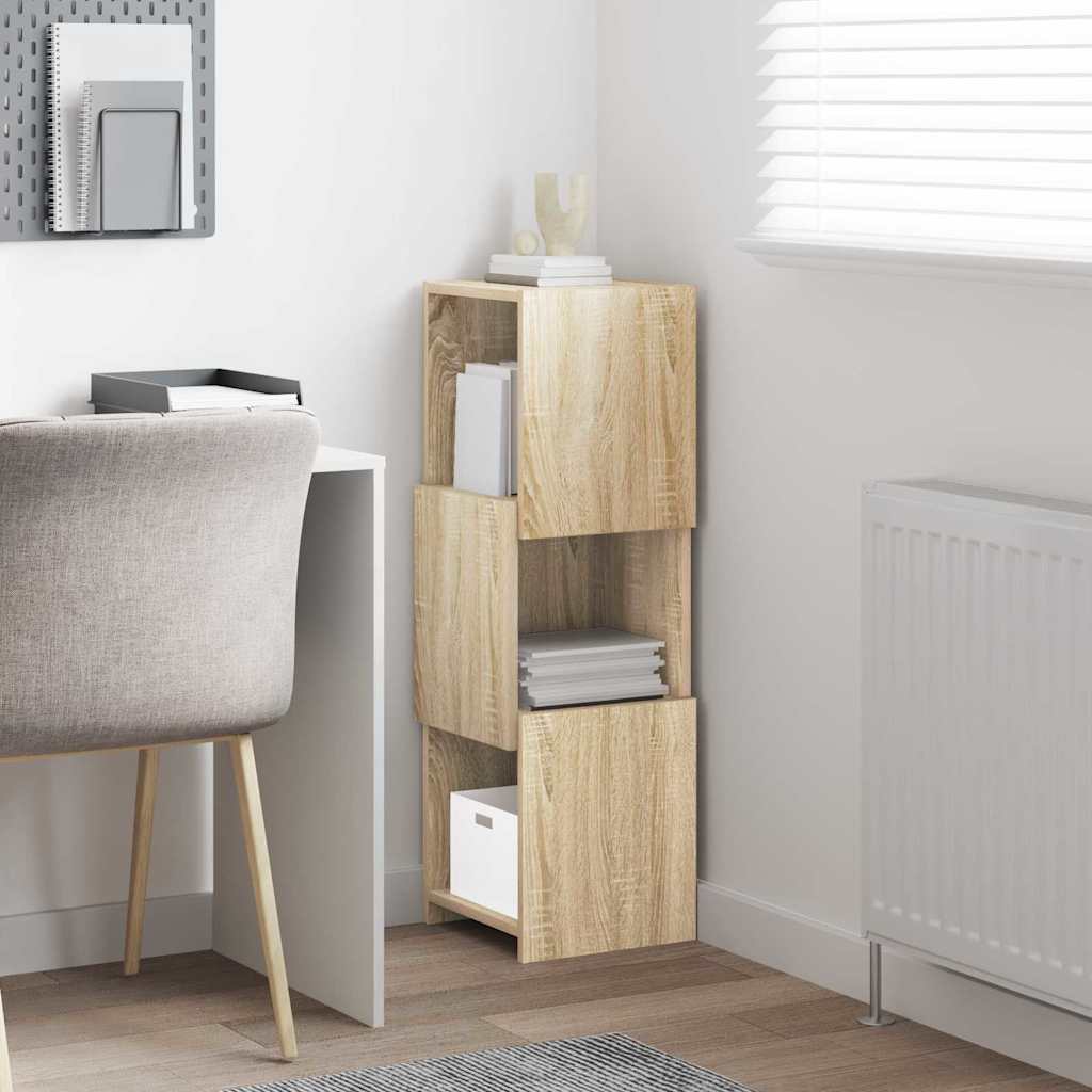 vidaXL Γωνιακό Ντουλάπι Δρύς Sonoma 30,5x30x95εκ Επεξεργασμένο ξύλο