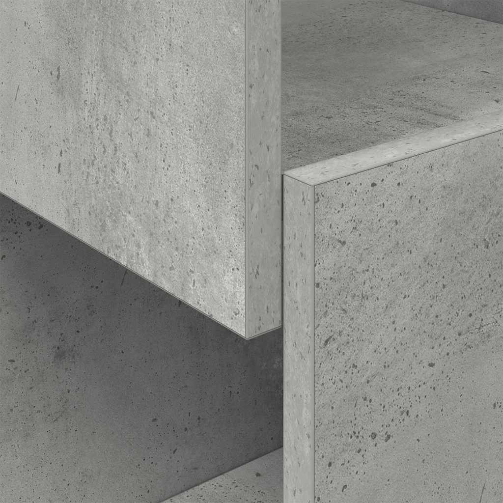 vidaXL Γωνιακό Ντουλάπι Σκυρόδεμα Γκρι 30,5x30x95εκ Επεξεργασμένο ξύλο