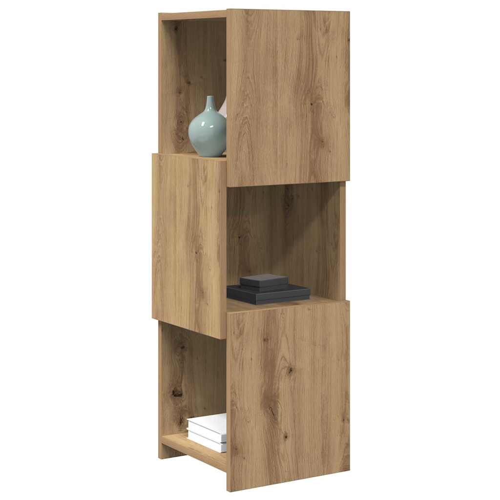vidaXL Γωνιακό Ντουλάπι Artisan Oak 30,5x30x95εκ Επεξεργασμένο ξύλο