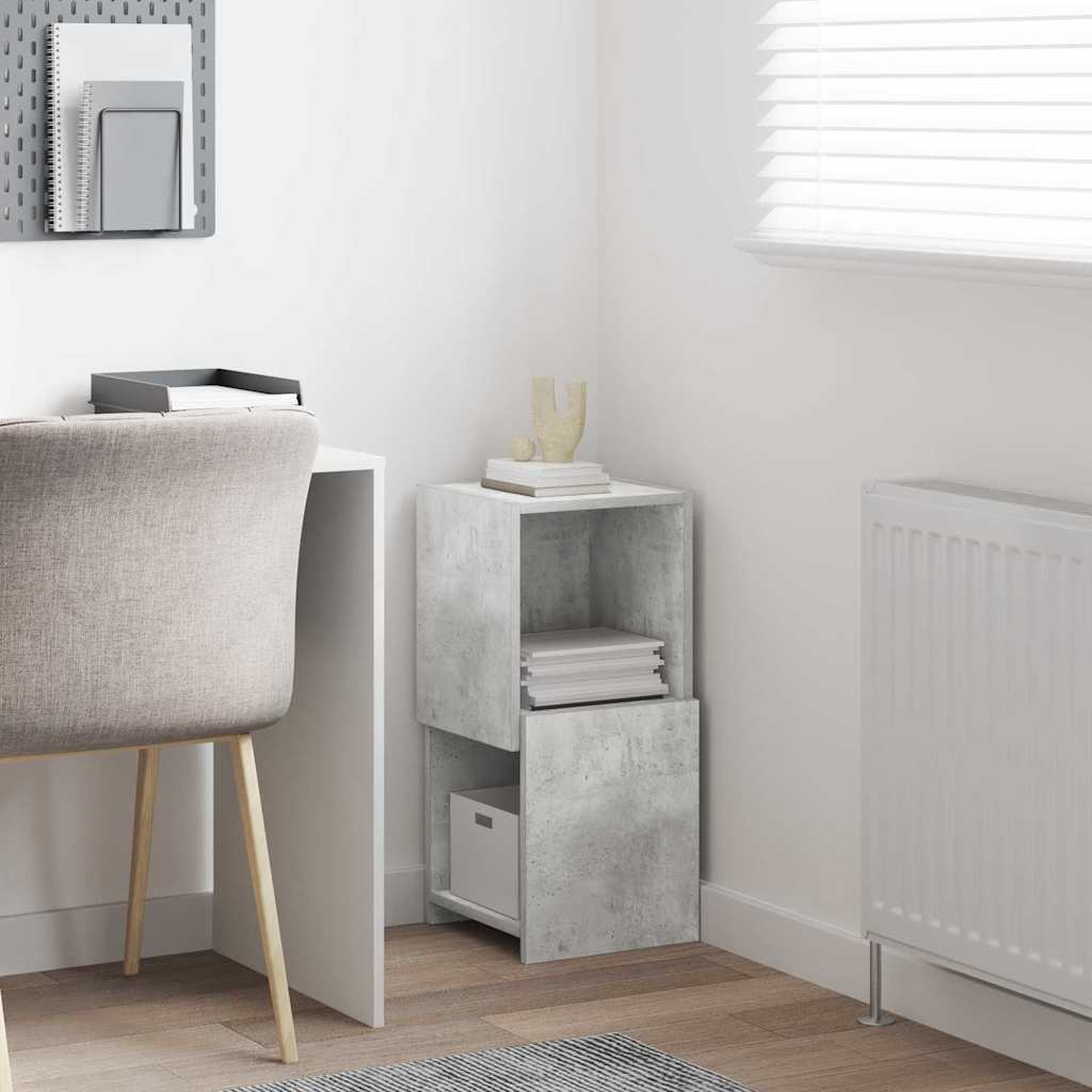 vidaXL Γωνιακό Ντουλάπι Σκυρόδεμα Γκρι 30,5x30x65εκ Επεξεργασμένο ξύλο