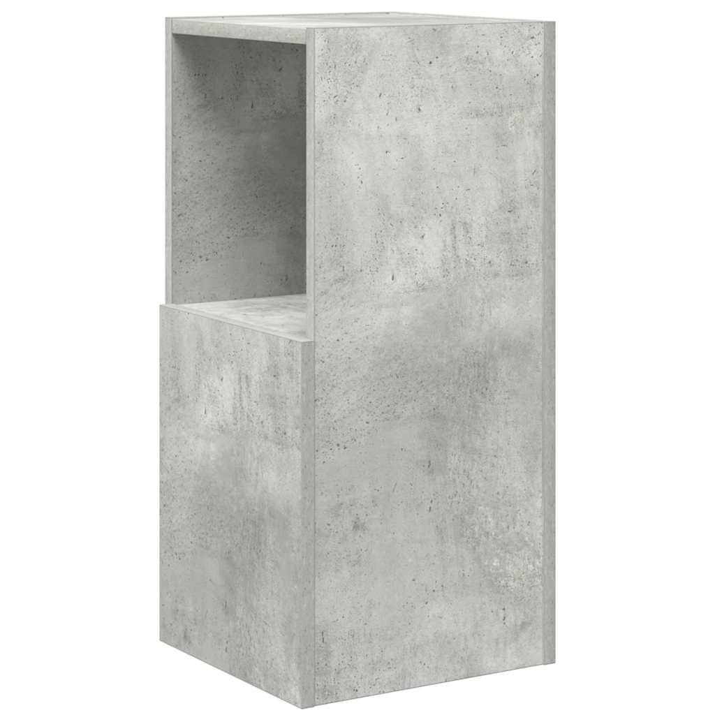 vidaXL Γωνιακό Ντουλάπι Σκυρόδεμα Γκρι 30,5x30x65εκ Επεξεργασμένο ξύλο