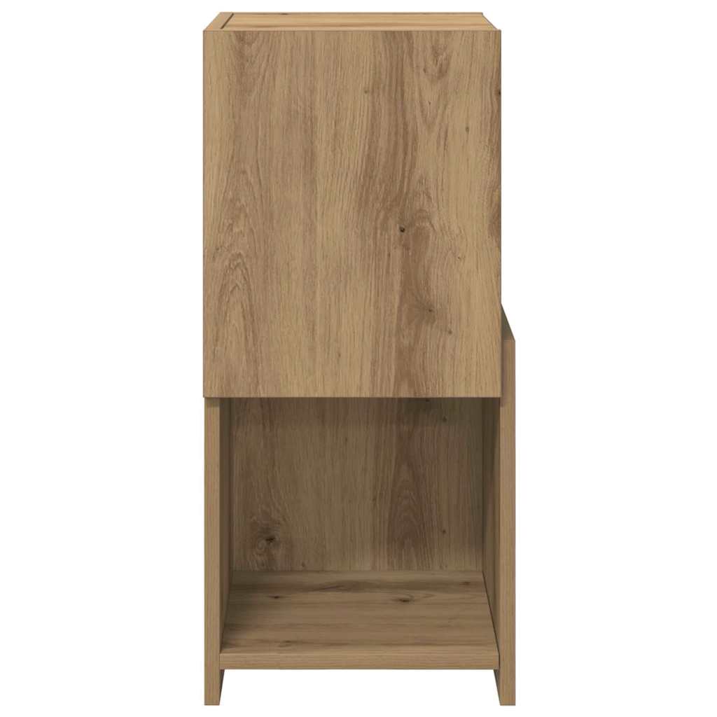 vidaXL Γωνιακό Ντουλάπι Artisan Oak 30,5x30x65εκ Επεξεργασμένο ξύλο