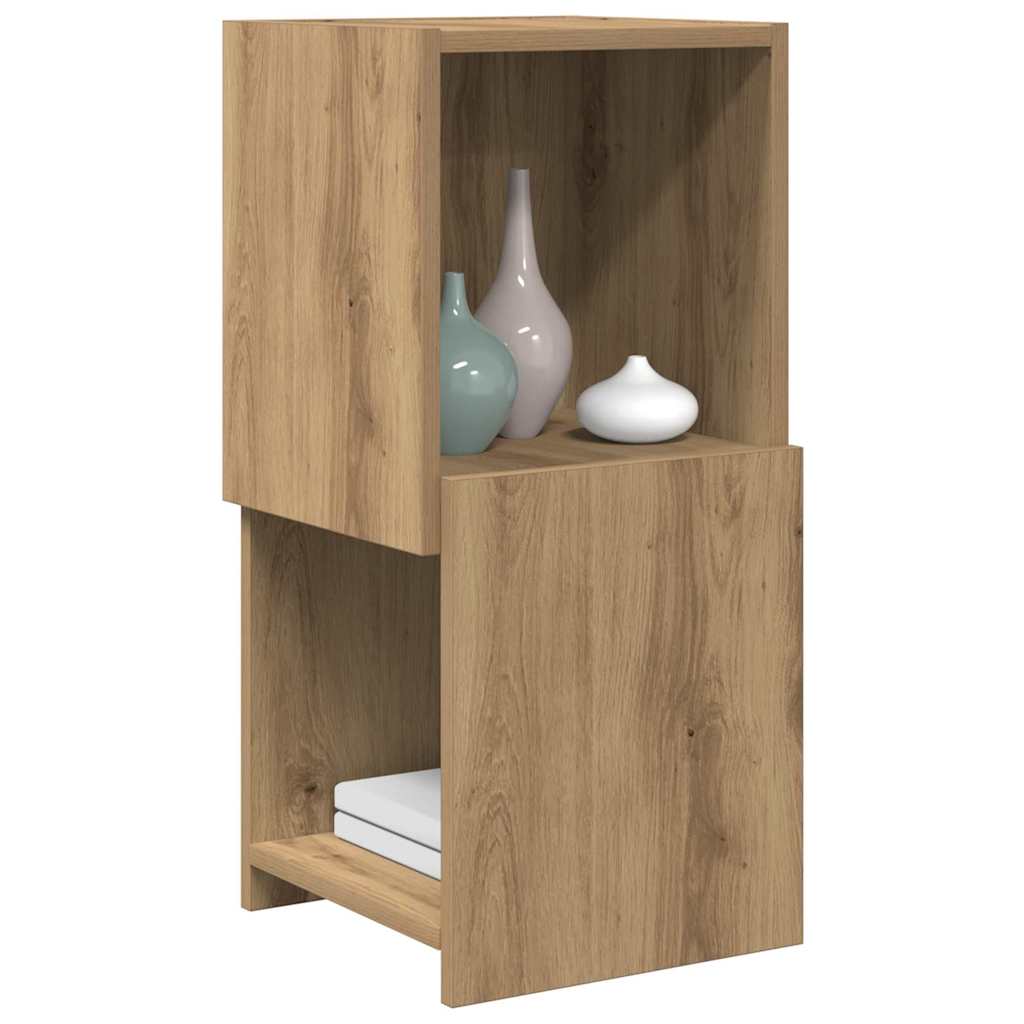 vidaXL Γωνιακό Ντουλάπι Artisan Oak 30,5x30x65εκ Επεξεργασμένο ξύλο