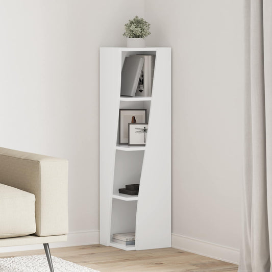 vidaXL Γωνιακό Ντουλάπι 27,5x27x102εκ Επεξεργασμένο ξύλο