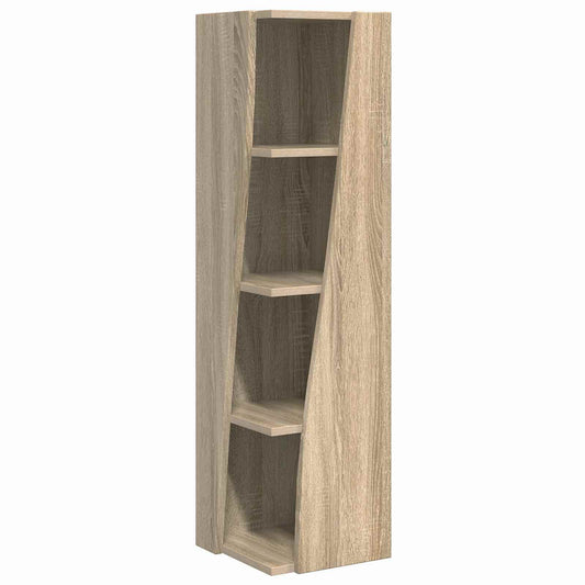 vidaXL Γωνιακό Ντουλάπι Δρύς Sonoma 27,5x27x102εκ Επεξεργασμένο ξύλο