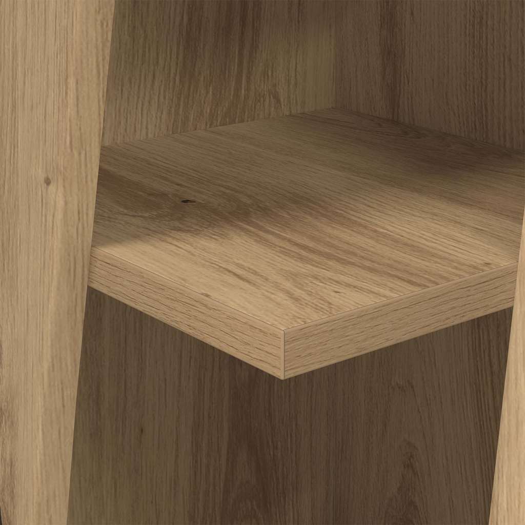 vidaXL Γωνιακό Ντουλάπι Artisan Oak 27,5x27x102εκ Επεξεργασμένο ξύλο