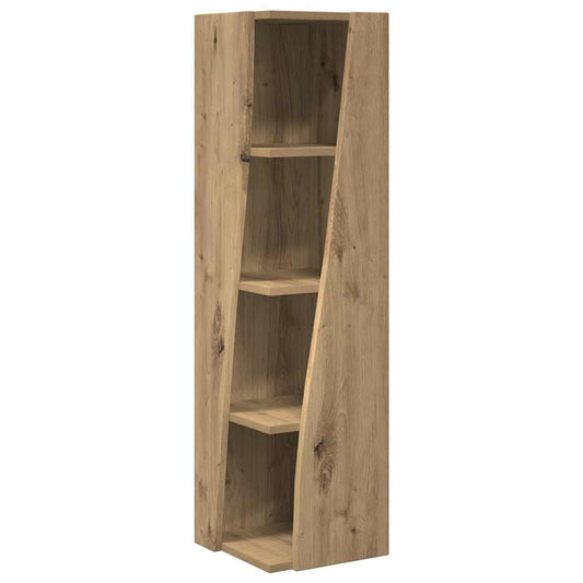vidaXL Γωνιακό Ντουλάπι Artisan Oak 27,5x27x102εκ Επεξεργασμένο ξύλο