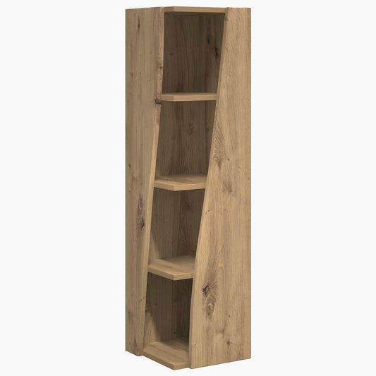 vidaXL Γωνιακό Ντουλάπι Artisan Oak 27,5x27x102εκ Επεξεργασμένο ξύλο