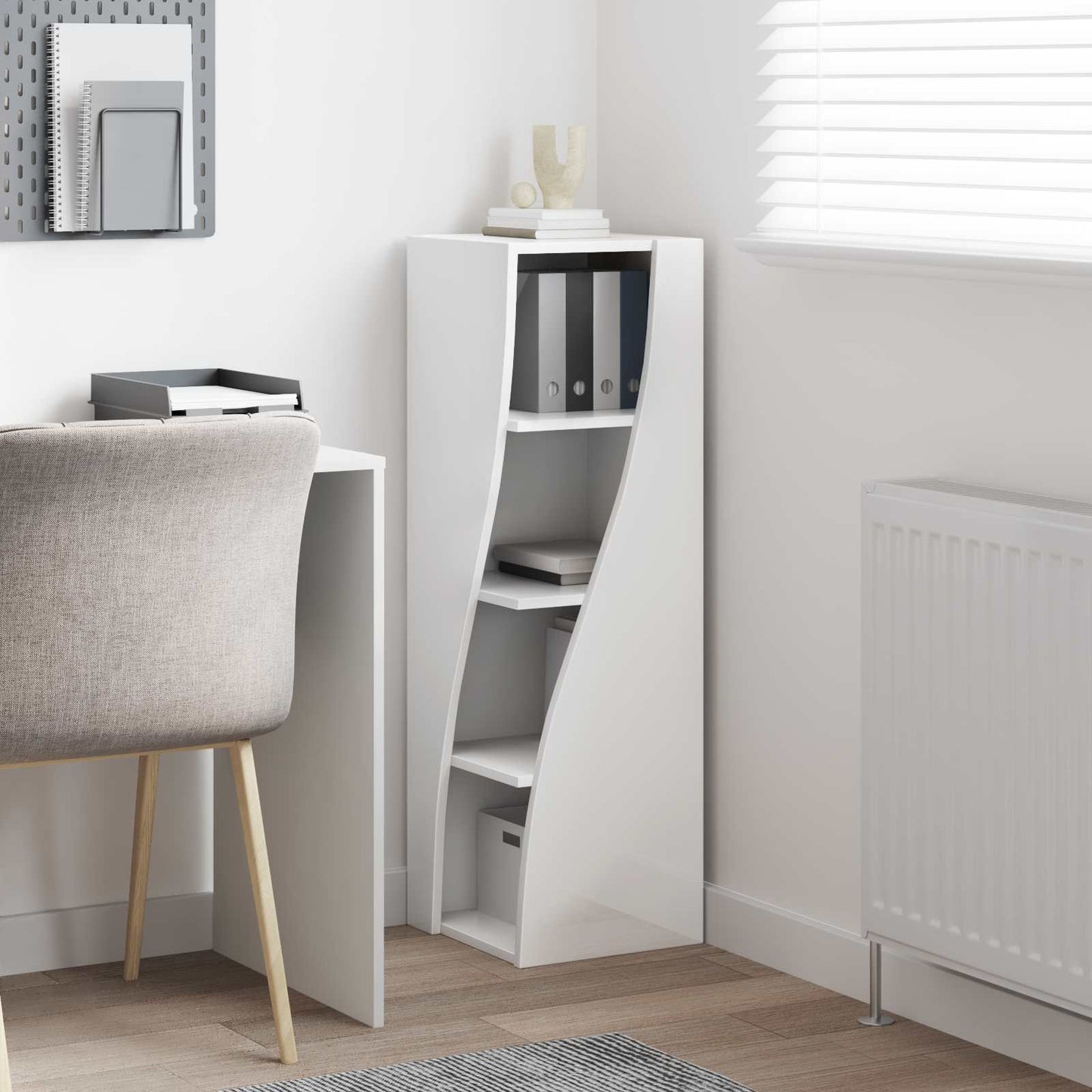 vidaXL Γωνιακό Ντουλάπι 32x32x102εκ Επεξεργασμένο ξύλο