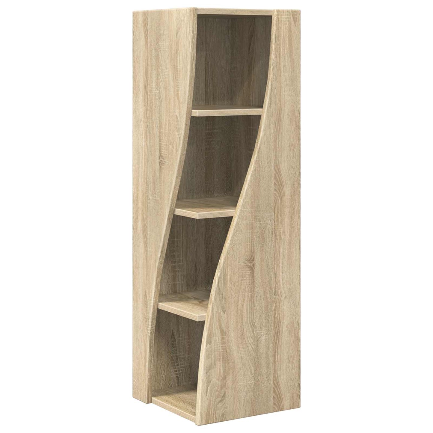 vidaXL Γωνιακό Ντουλάπι 32x32x102εκ Επεξεργασμένο Ξύλο Δρύς Sonoma