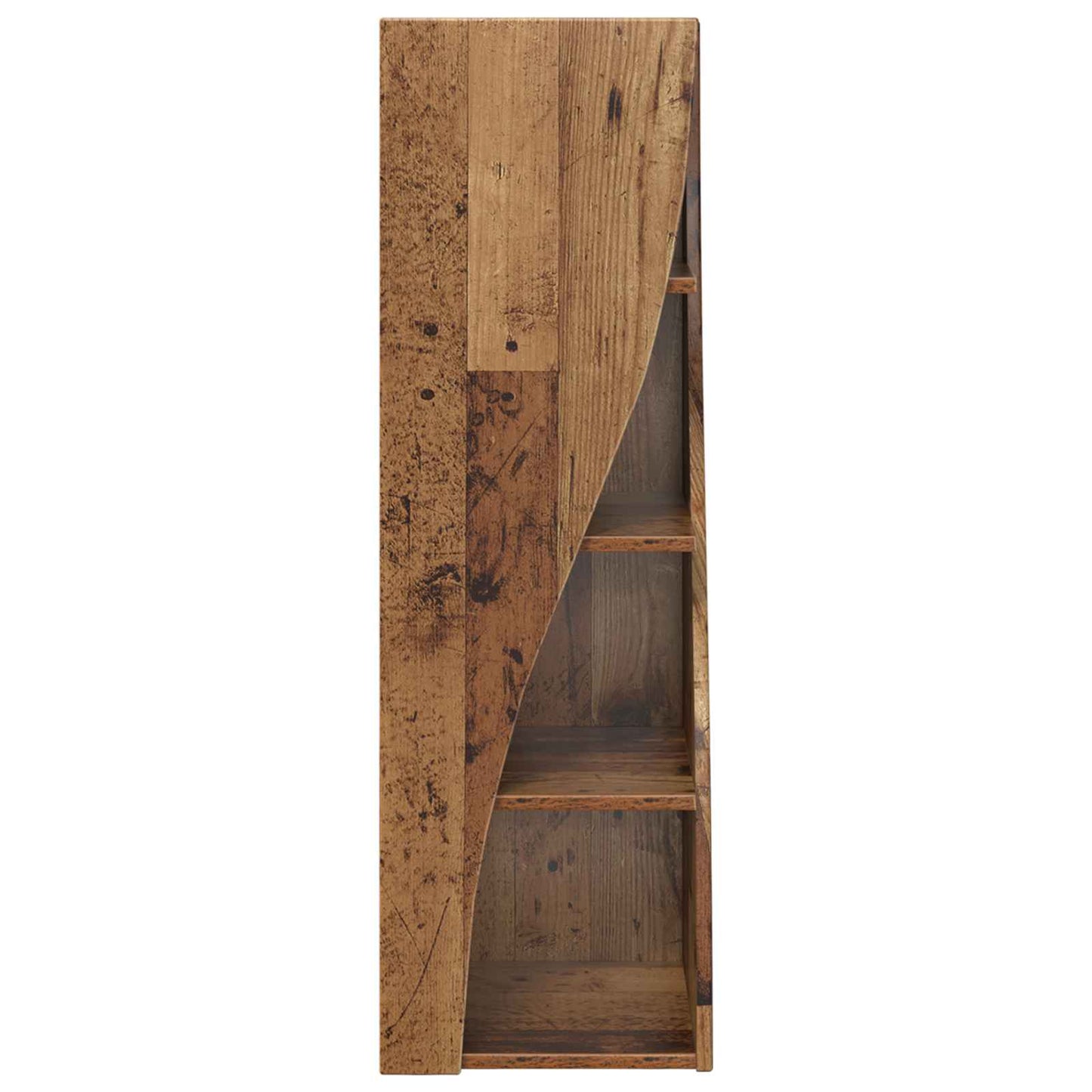 vidaXL Γωνιακό Ντουλάπι 32x32x102εκ Επεξεργασμένο Ξύλο Παλιό ξύλο