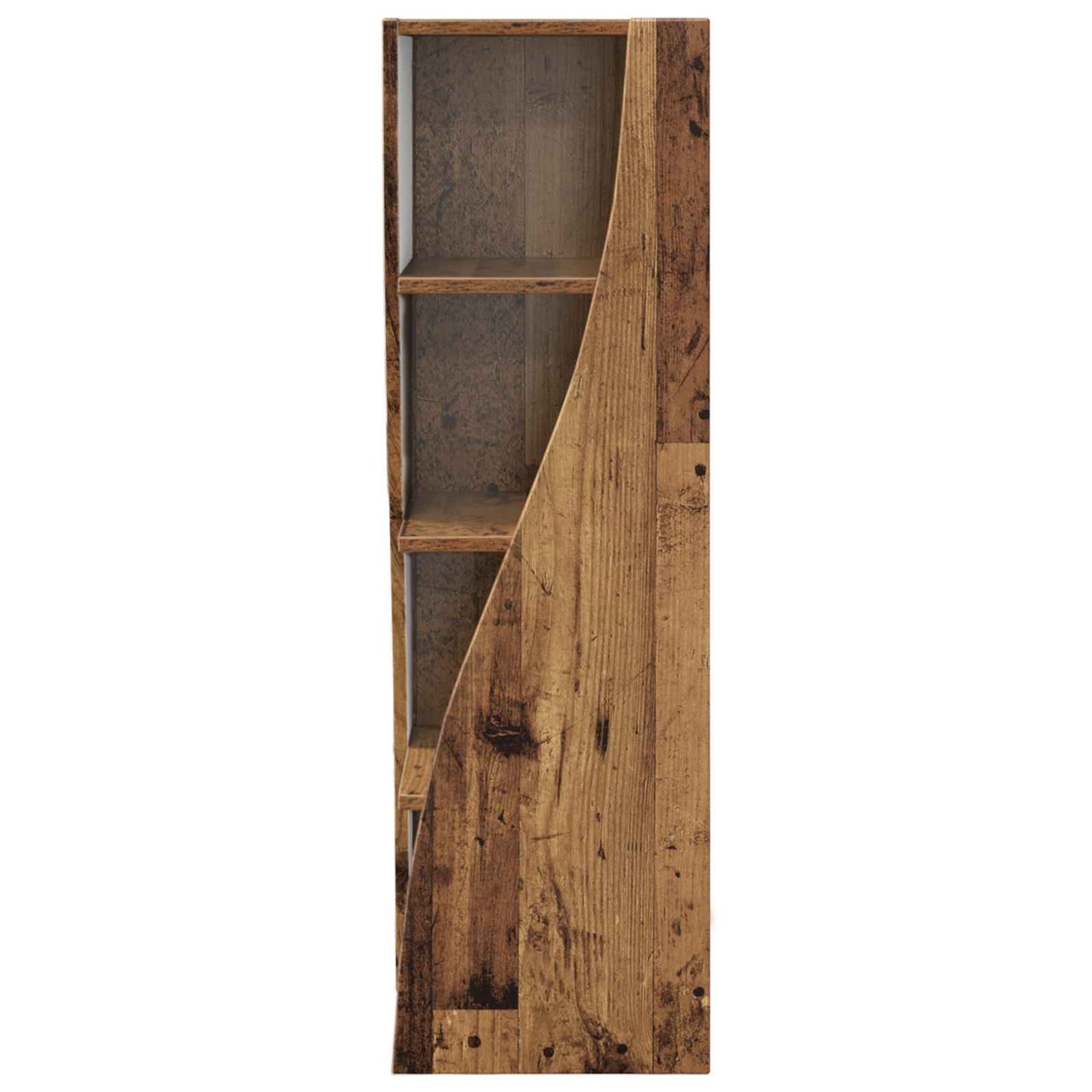 vidaXL Γωνιακό Ντουλάπι 32x32x102εκ Επεξεργασμένο Ξύλο Παλιό ξύλο