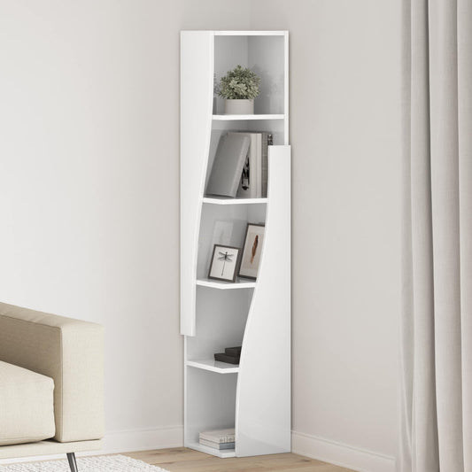 vidaXL Γωνιακό Ντουλάπι 27,5x27x140εκ Επεξεργασμένο ξύλο