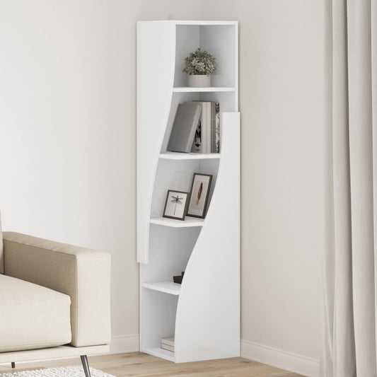 vidaXL Γωνιακό Ντουλάπι 32x32x140εκ Επεξεργασμένο Ξύλο