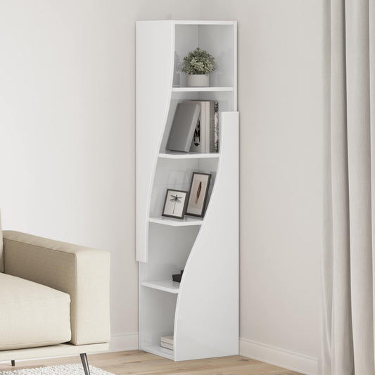 vidaXL Γωνιακό Ντουλάπι 32x32x140εκ Επεξεργασμένο Ξύλο