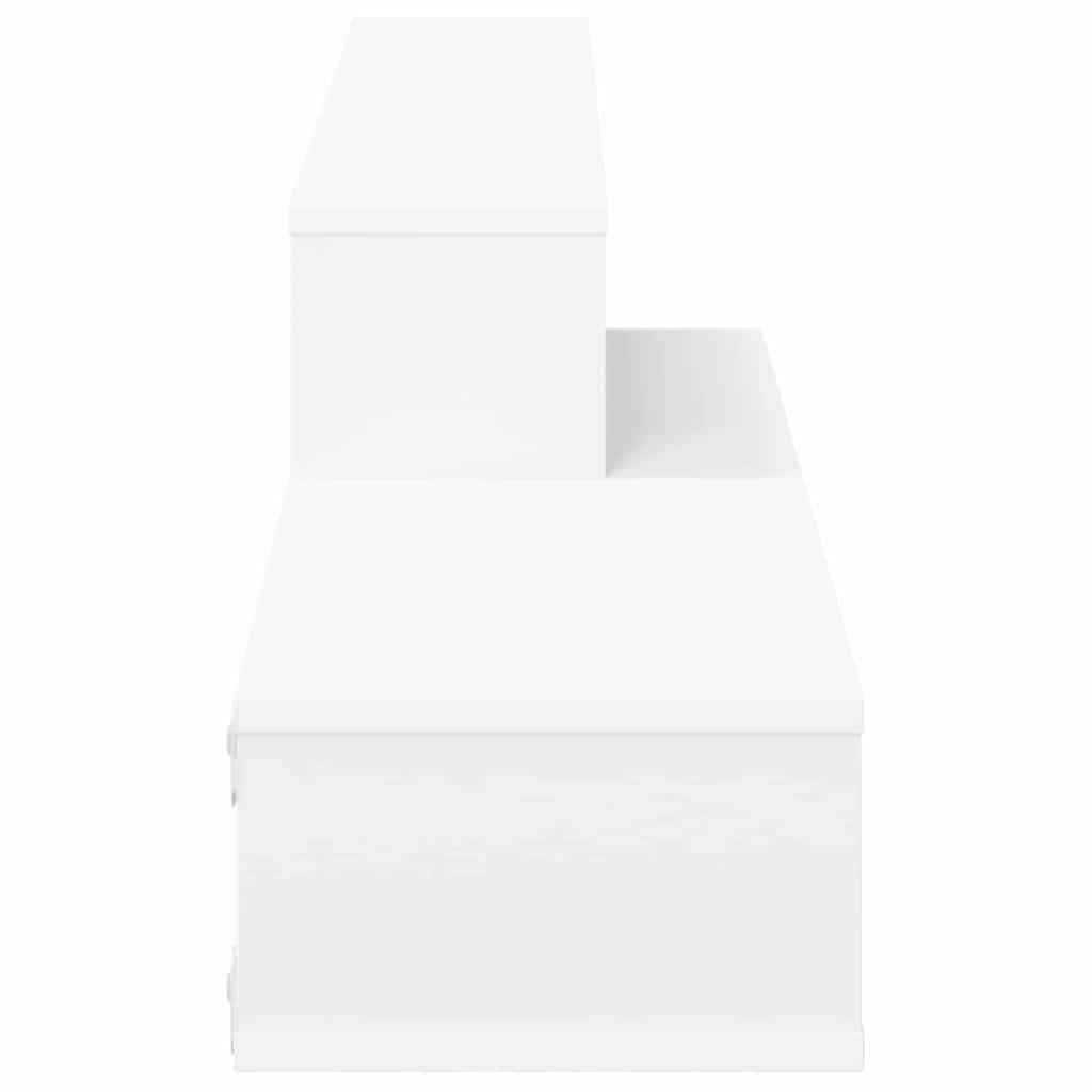 vidaXL ΡάφιΤηλεόρασηςΤοίχου 150x25x28,5εκ Επεξεργασμένο ξύλο