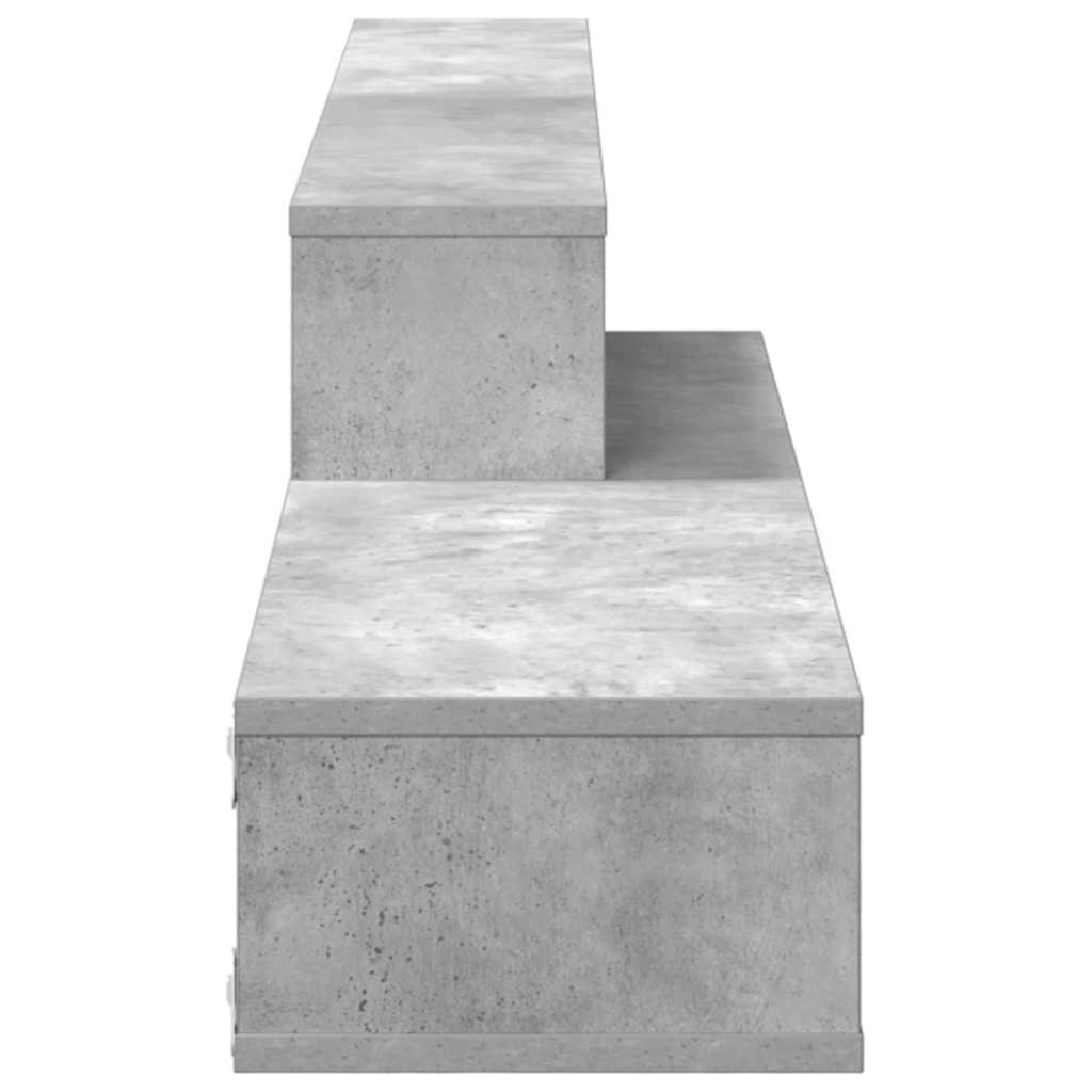 vidaXL ΡάφιΤηλεόρασηςΤοίχου 150x25x28,5εκ Επεξεργασμένο ξύλο