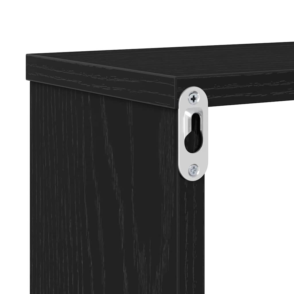 vidaXL ΡάφιΤηλεόρασηςΤοίχου 120x25x28,5εκ Επεξεργασμένο ξύλο