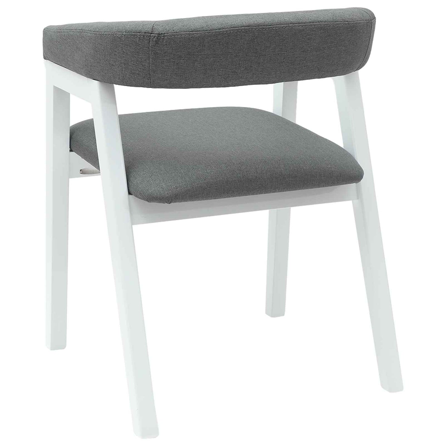 vidaXL Καρέκλες φαγητού 2 pcs Λευκό 54 x 57 x 73 εκ