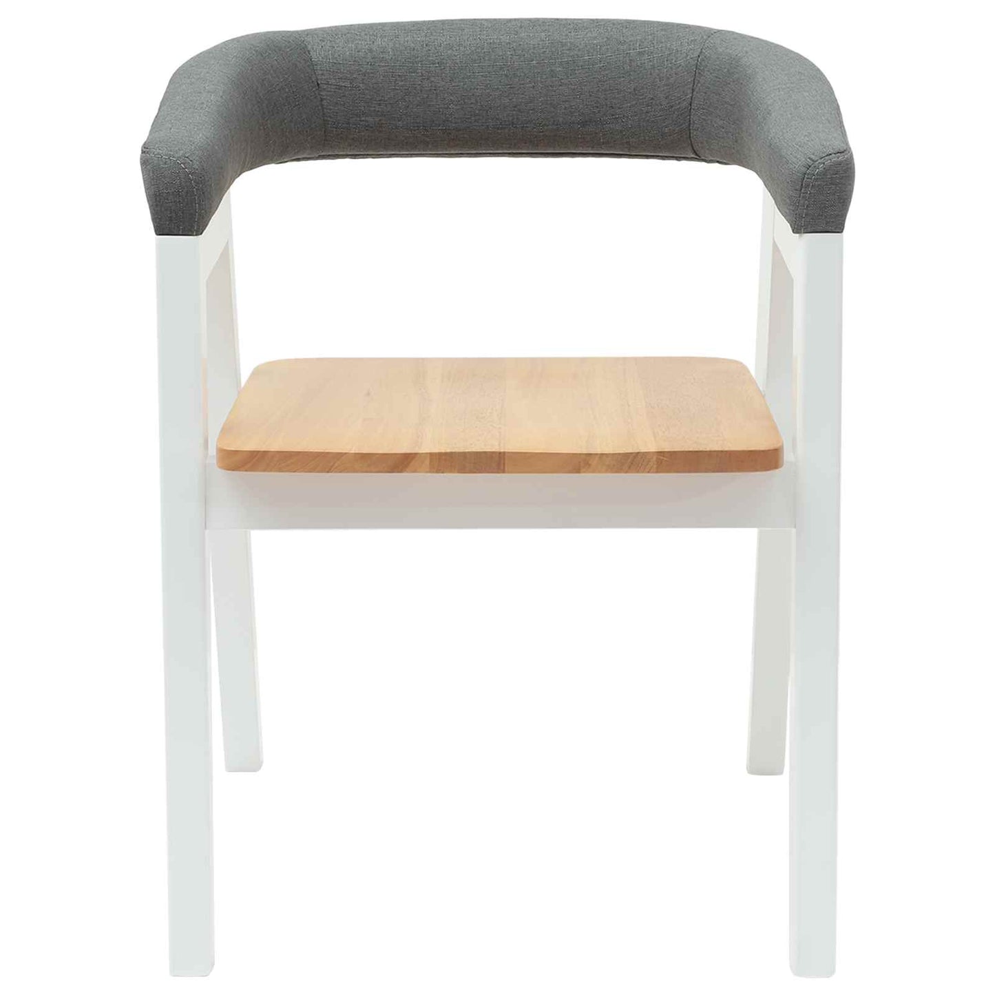 vidaXL Καρέκλες φαγητού 2 pcs Λευκό 54 x 57 x 73 εκ