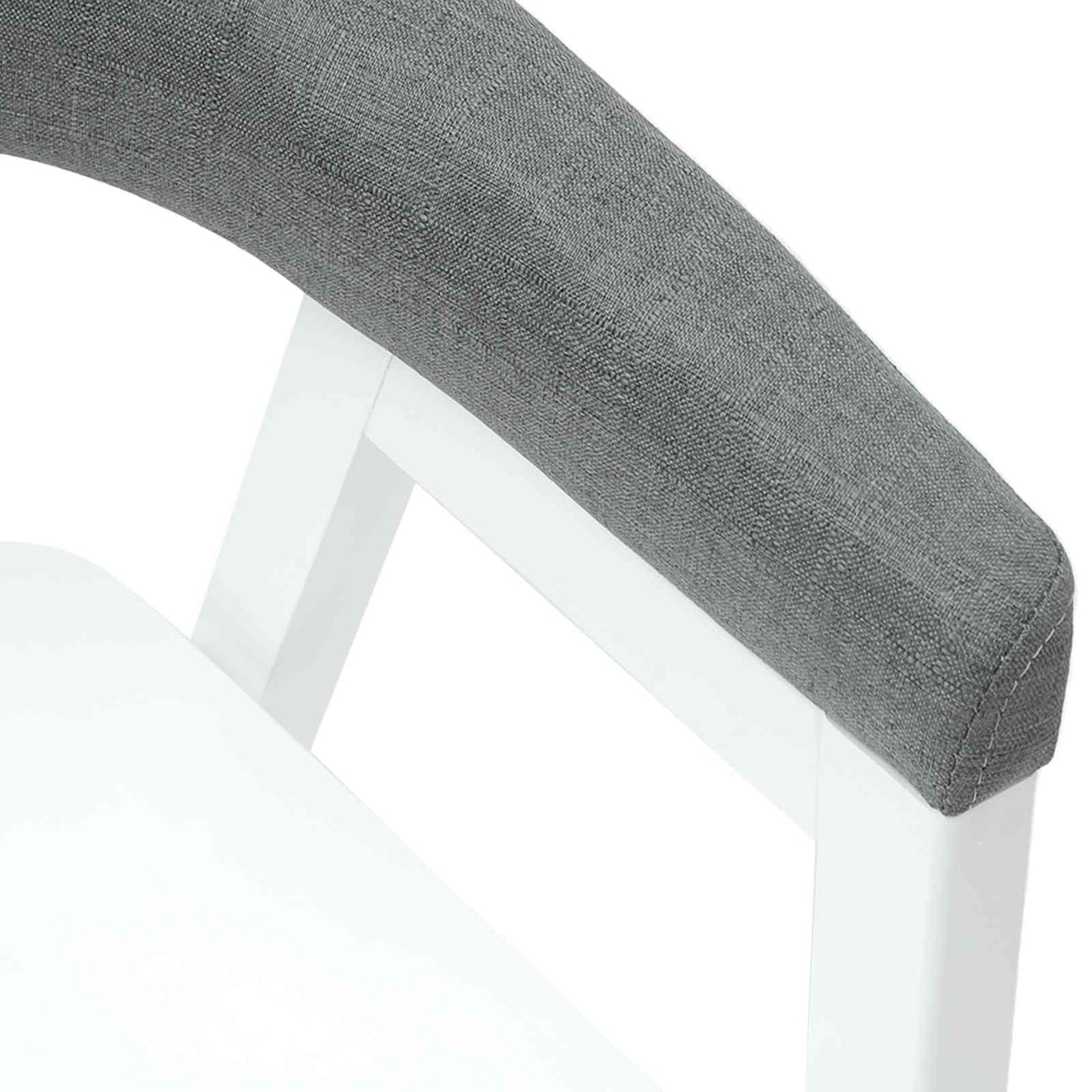 vidaXL Καρέκλες φαγητού 2 pcs Λευκό 54 x 57 x 73 εκ